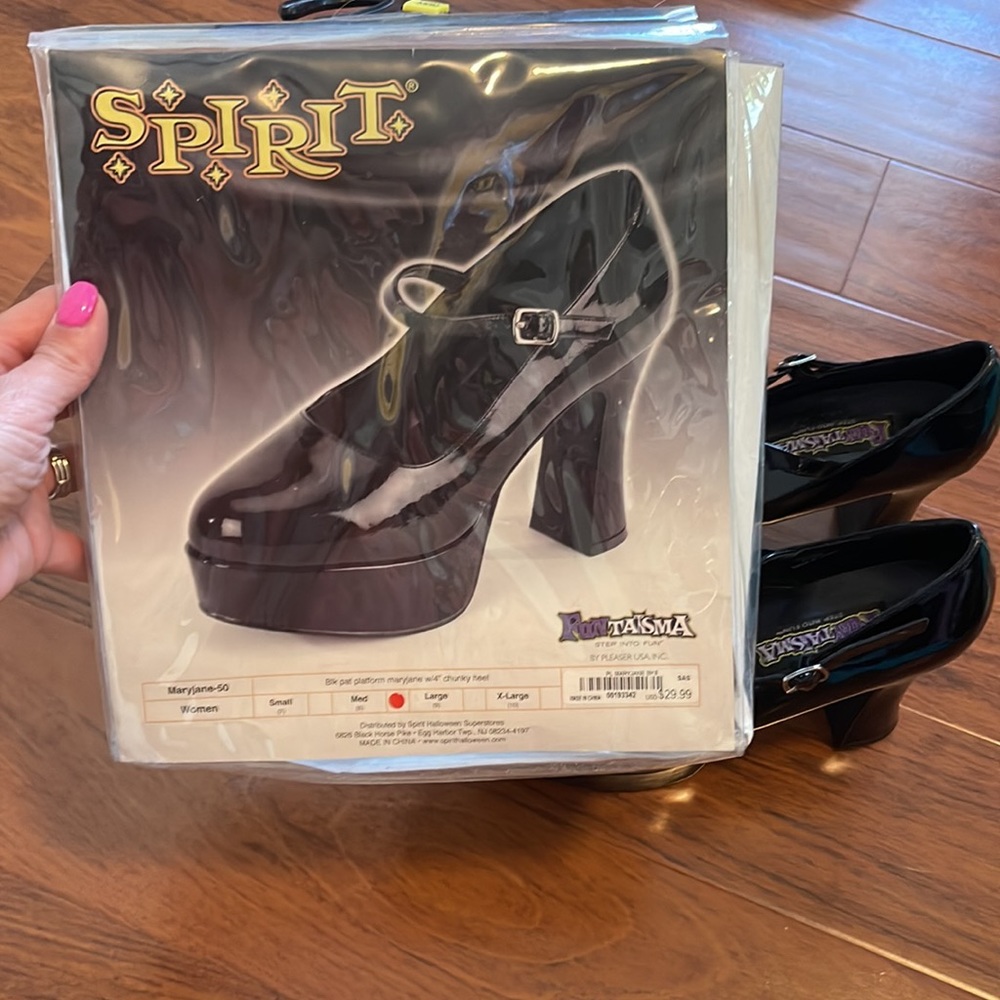 Women's Mary Jane Platform High-Heel Shoes - Picture 8 of 8